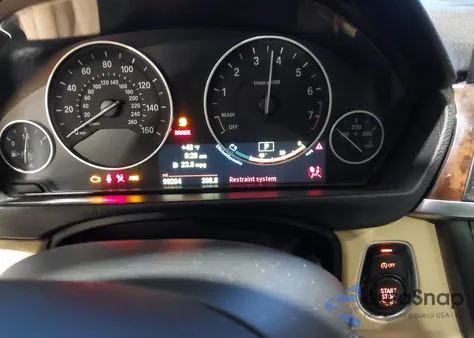 2014 BMW 328I xDrive z USA, uszkodzony, nr VIN WBA3B5C57EP542090